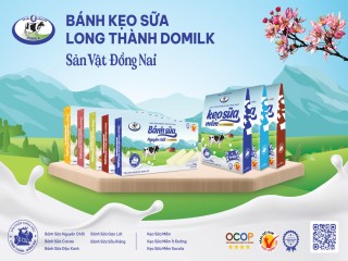 Domilk làm mới sản phẩm bánh kẹo sữa Long Thành với dòng sản phẩm Premium nhiều cảm hứng sáng tạo, nhân văn